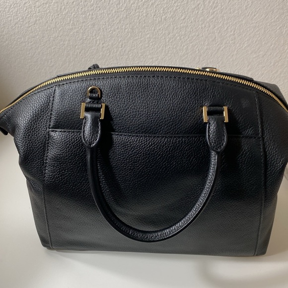 Michael Kors Riley studded pebble leather large satchel bag - Picture 2 of 7